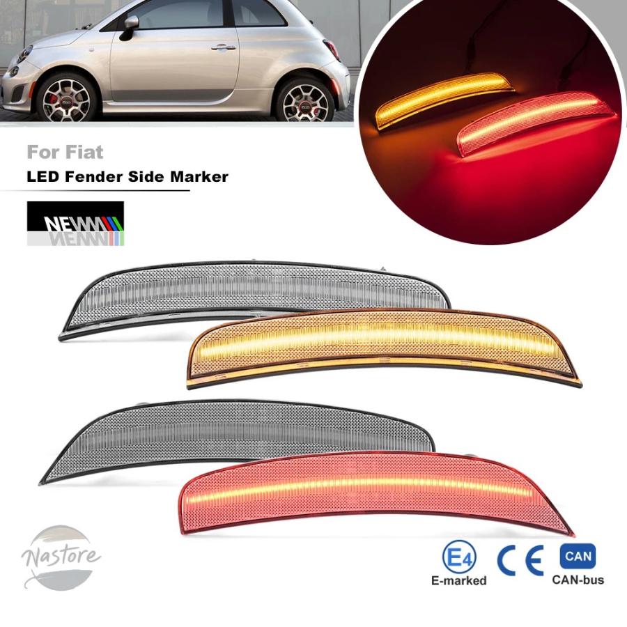 並行輸入品 フィアット アクセサリー カスタムパーツ fiat500 4枚 