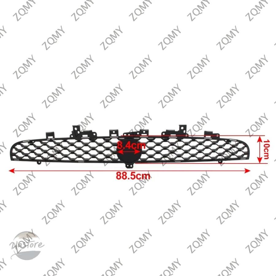 並行輸入品 ジャガー グリル フロント バンパー アッパー 交換 メス f type 2014 16 t2r2822 カスタムパーツ 部品 アクセサリーの画像