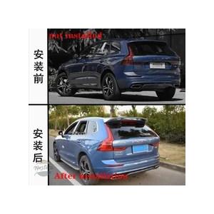 並行輸入品 xc60 volvo スポイラー ルーフスポイラー 2018 21 オート abs プラスチック カスタムパーツ 部品 アクセサリーの画像