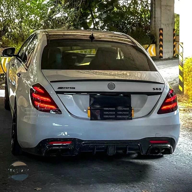 並行輸入品 w222 スポイラー リップ メルセデス 2014 2020 s クラス