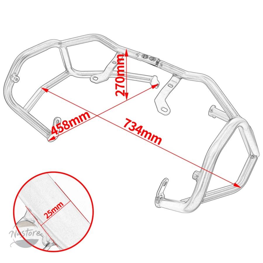 並行輸入品 KTM バイク ガード エンジン アクセサリー カスタム 790 adventure クラッシュ カスタムパーツ 部品 アクセサリー_9
