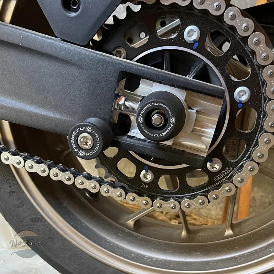 並行輸入品 KTM バイク ホイール リアフロントアクスル フォーク クラッシュ スライダー カスタムパーツ 部品 アクセサリーの画像