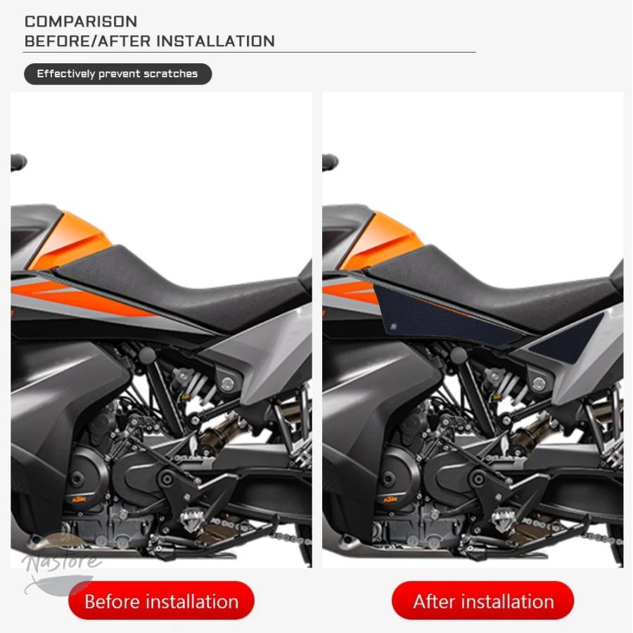 並行輸入品 KTM リップ グリップ 2025 790 adv 890 adventure r rally 2023 2024 サイド燃料タンク カスタムパーツ 部品 アクセサリーの画像