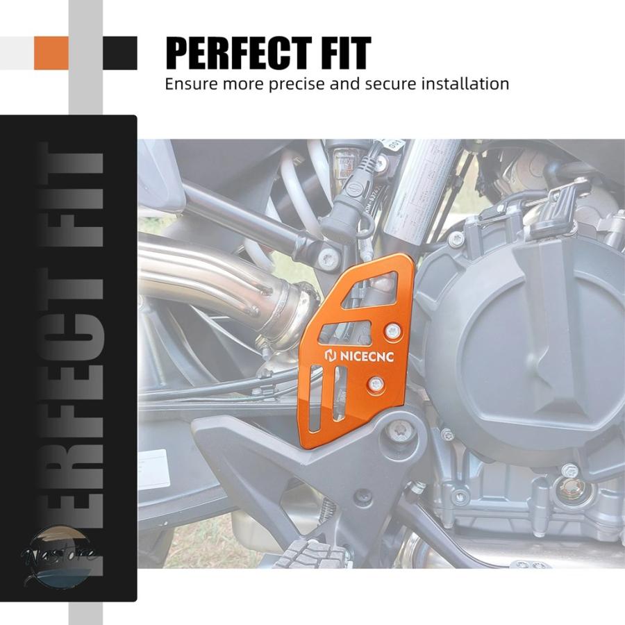 並行輸入品 KTM バイク カバー ガード ブレーキ 790 890 adventure/r 2019 22 2024 2025 リア カスタムパーツ 部品 アクセサリーの画像