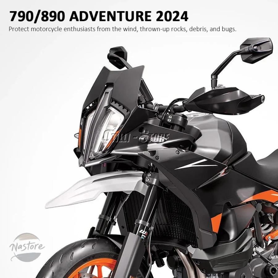 並行輸入品 バイク カバー スクリーン 2024 890アドベンチャーadv 790
