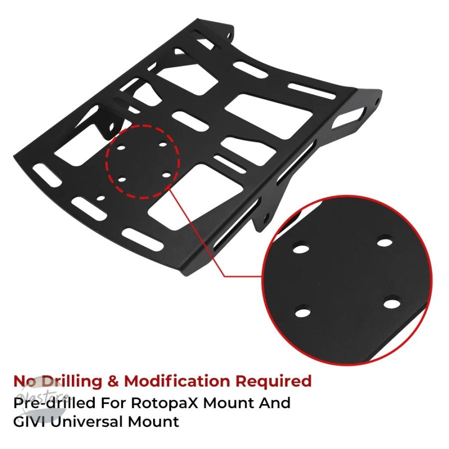 並行輸入品 ホンダ crf300l バイク キャリア crf 300 lラリーabs 2021 2024 s リア カスタムパーツ 部品 アクセサリーの画像