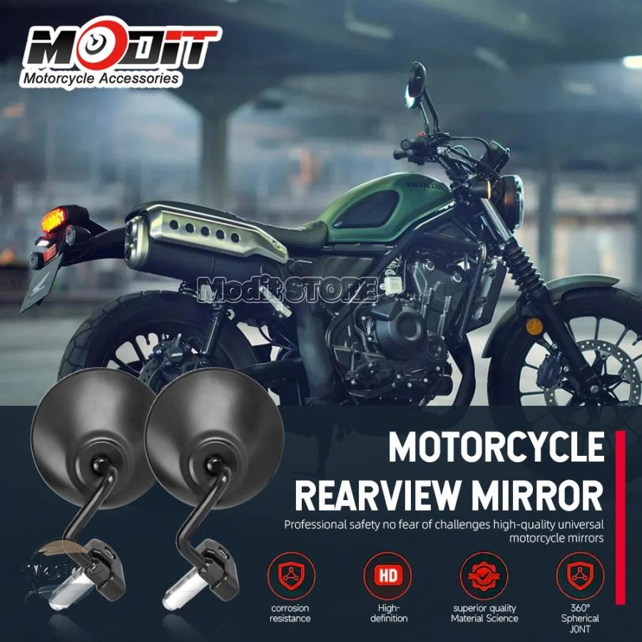 並行輸入品 ホンダ cb650r バイク ミラー ハンドル cb190r cb250r cl500 cl300 cl250 2023 2024 アルミ カスタムパーツ 部品 アクセサリー_2