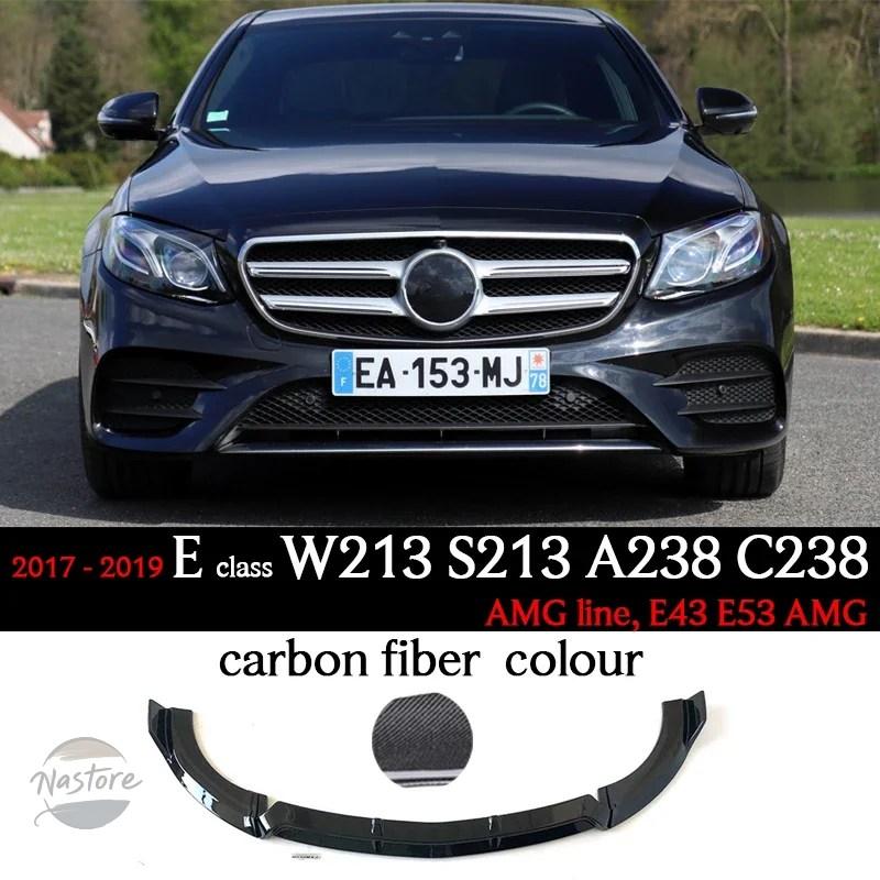 並行輸入品 w213 スポイラー リップ メルセデス e クラス s213 a238 c238 amgライン 2017 2022 e200 カスタムパーツ 部品 アクセサリー_9