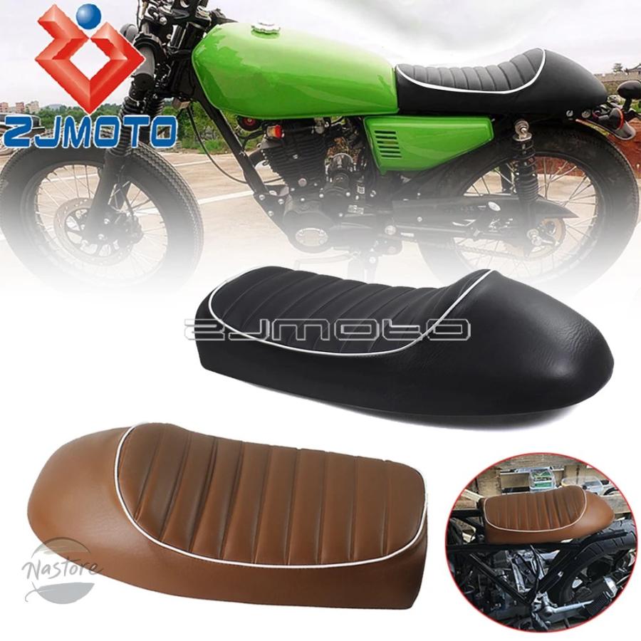 並行輸入品 ホンダ gr650 バイク 汎 ヴィンテージサドルハンプシート パッド カスタムパーツ 部品 アクセサリーの画像