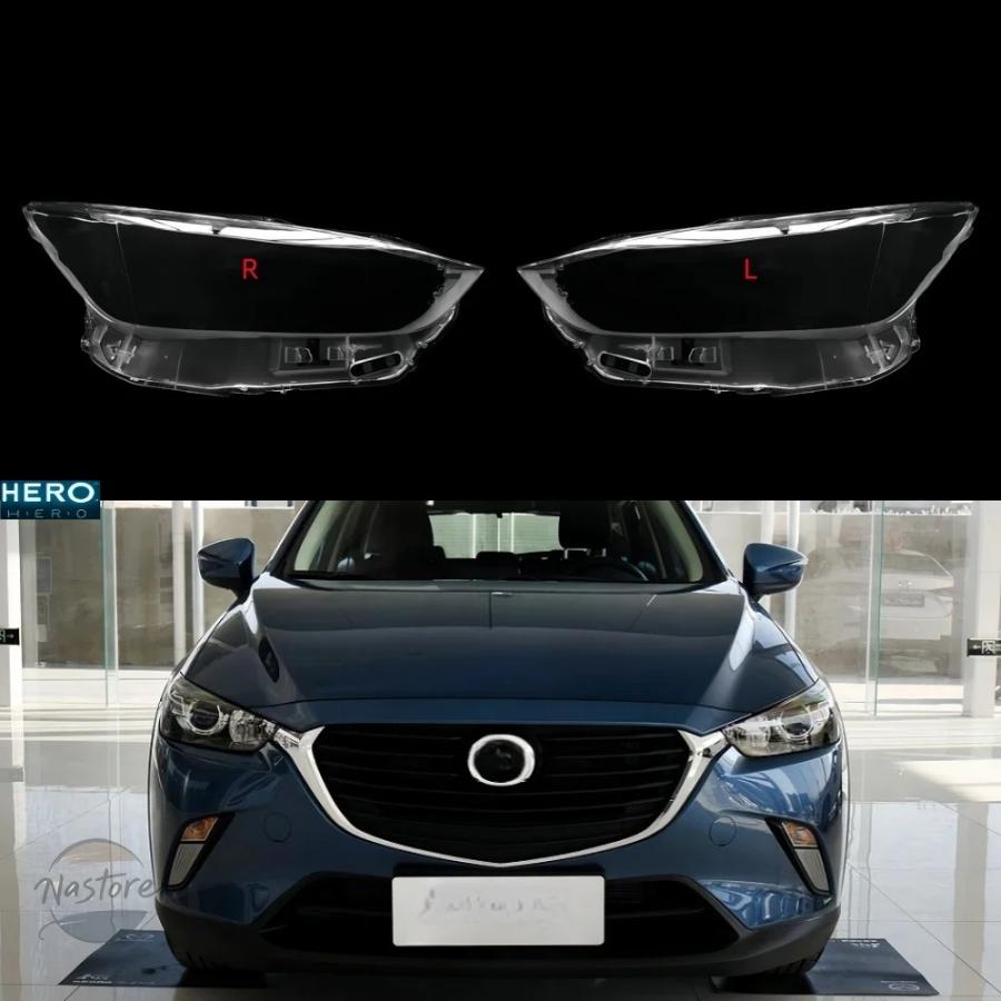 並行輸入品 マツダ cx3 カバー ヘッドライト cx 3 2018 2019 シェル