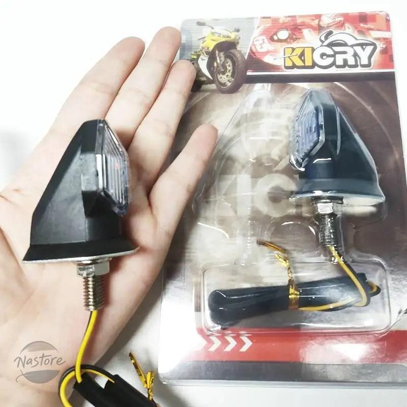 並行輸入品 ミニ バイク ウインカー 8mm led ウィンカー インジケーター ライト 12v カスタムパーツ 部品 アクセサリー_9