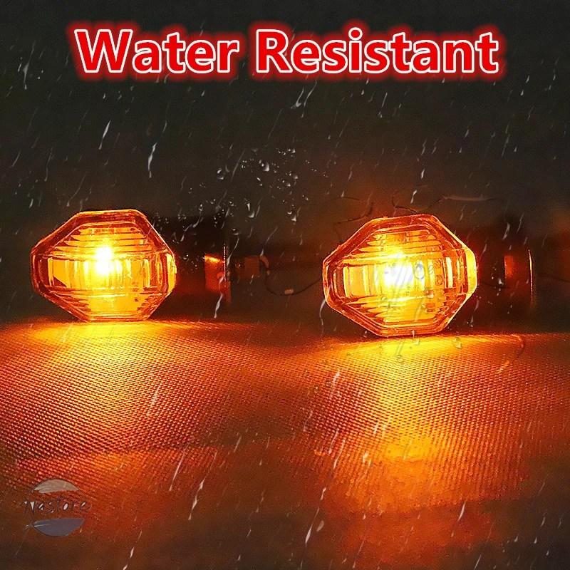 並行輸入品 ミニ バイク ウインカー 8mm led ウィンカー インジケーター ライト 12v カスタムパーツ 部品 アクセサリー_10