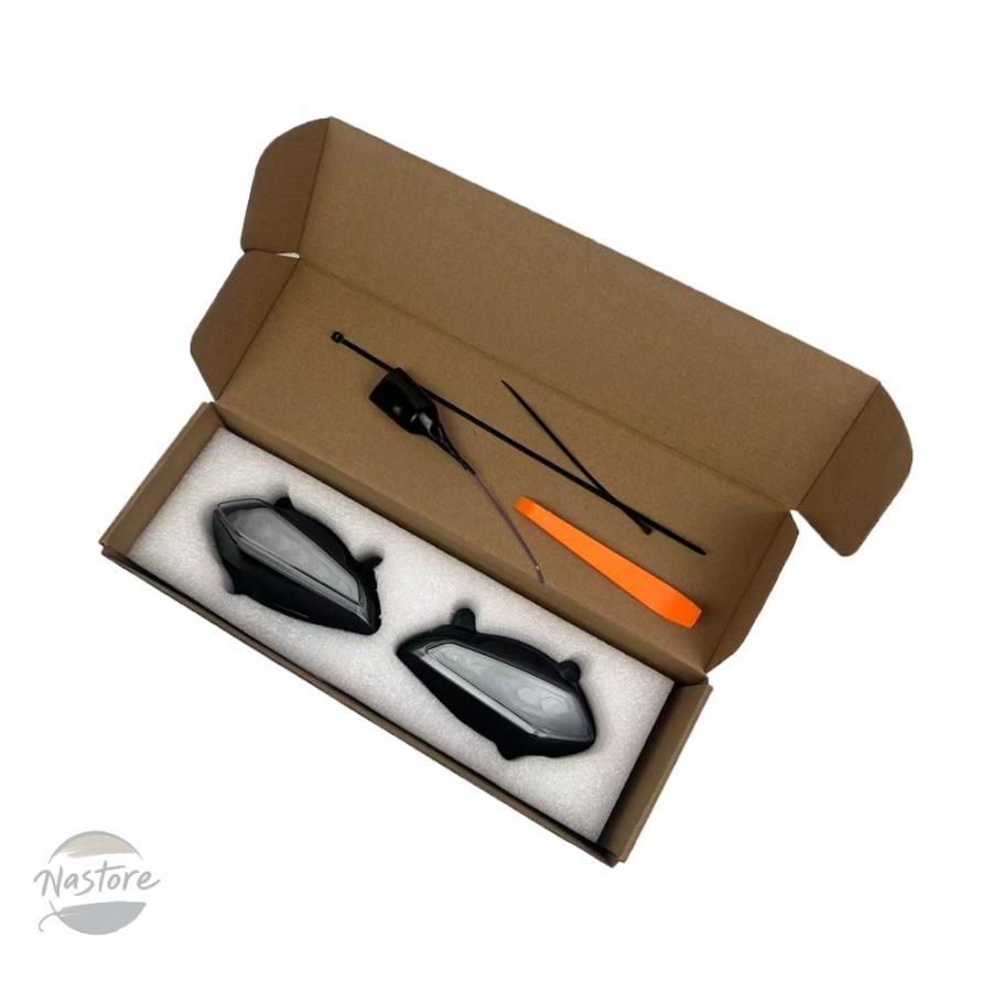 並行輸入品 バイク ミラー forza350 2021 2025 led インジケーター カスタムパーツ 部品 アクセサリー_9
