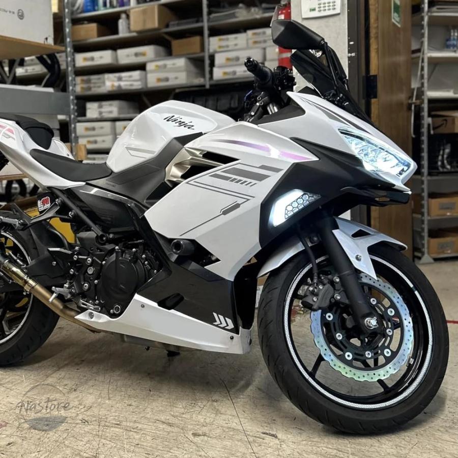 並行輸入品 ex300 カワサキ ウインカー ledフロントウィンカー
