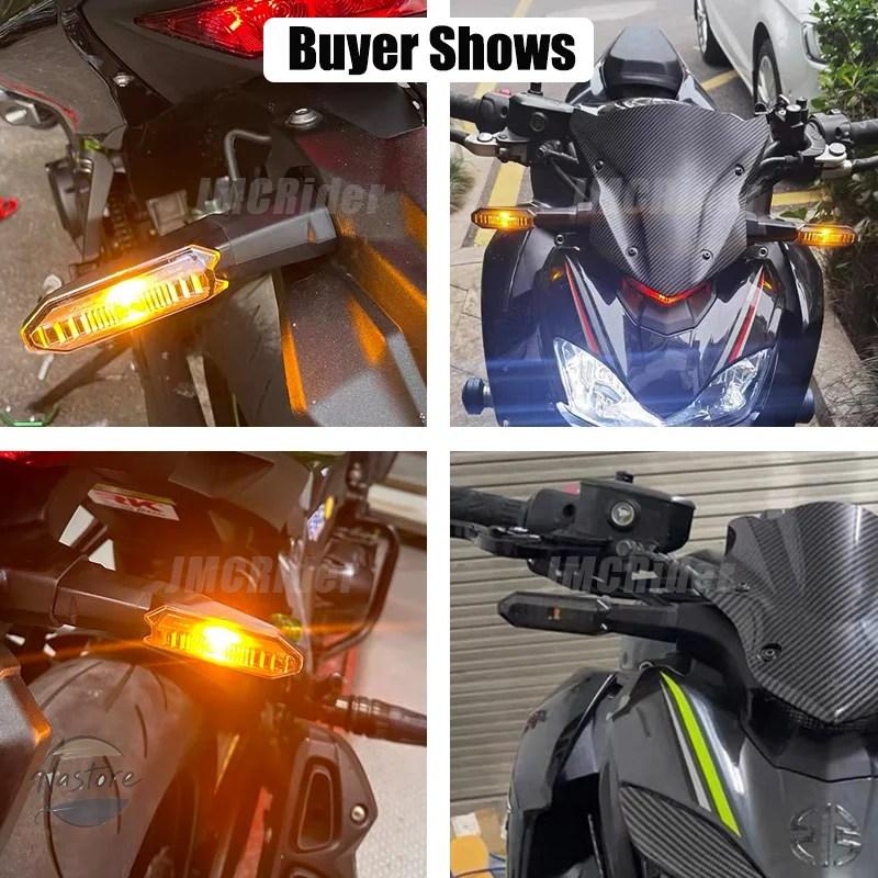 バイク ATop Z800 Z900RS Z1000 LEDウィンカー前後1台分