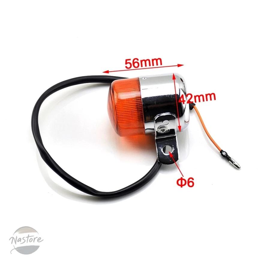 並行輸入品 ホンダ st50h バイク ダックス st70h z50 z50j 4l ct70 モンキー メタル素材 ライト カスタムパーツ 部品 アクセサリーの画像