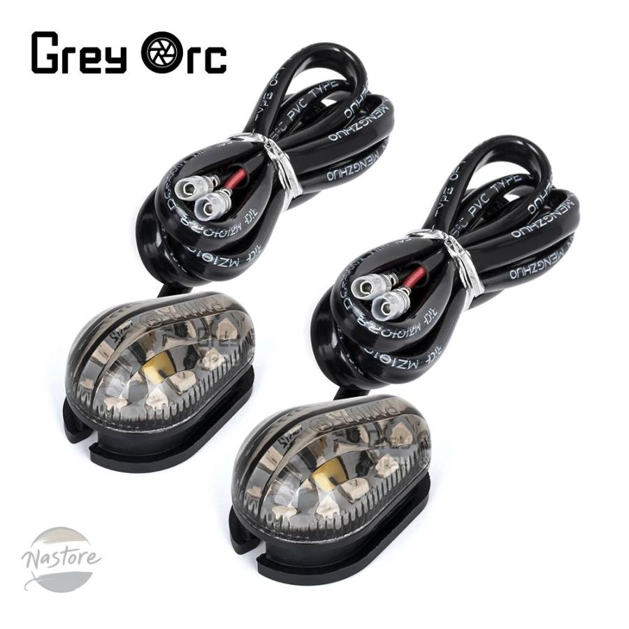 並行輸入品 mt01 ヤマハ バイク mt25 mt03 mt07 mt09 mt10 汎 2線 led ミニ miniウィンカーライト カスタムパーツ 部品 アクセサリー_12