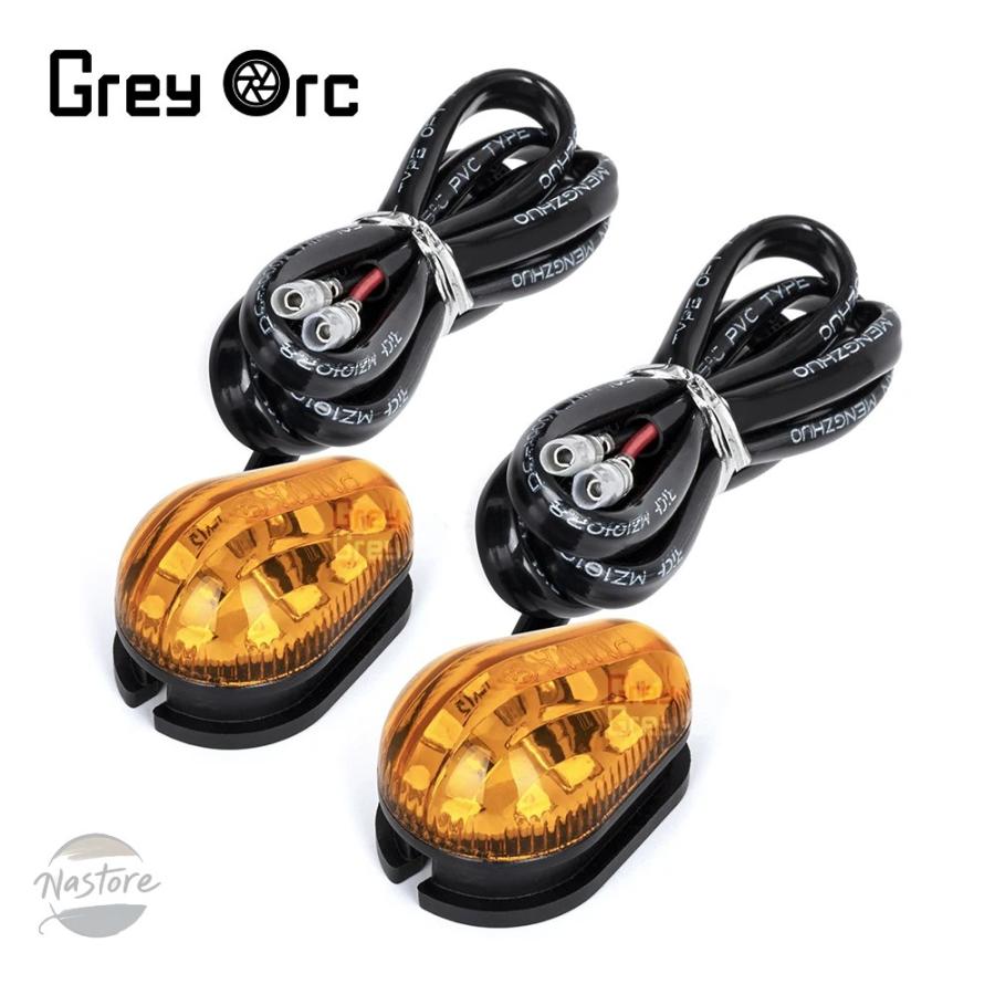 並行輸入品 mt01 ヤマハ バイク mt25 mt03 mt07 mt09 mt10 汎 2線 led ミニ miniウィンカーライト カスタムパーツ 部品 アクセサリー_13