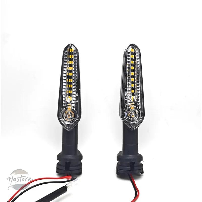 並行輸入品 r1 ヤマハ mt 07 09 led ウィンカー インジケーター ライト r3 r7 r9 5 mt07 mt09 t7 カスタムパーツ 部品 アクセサリーの画像