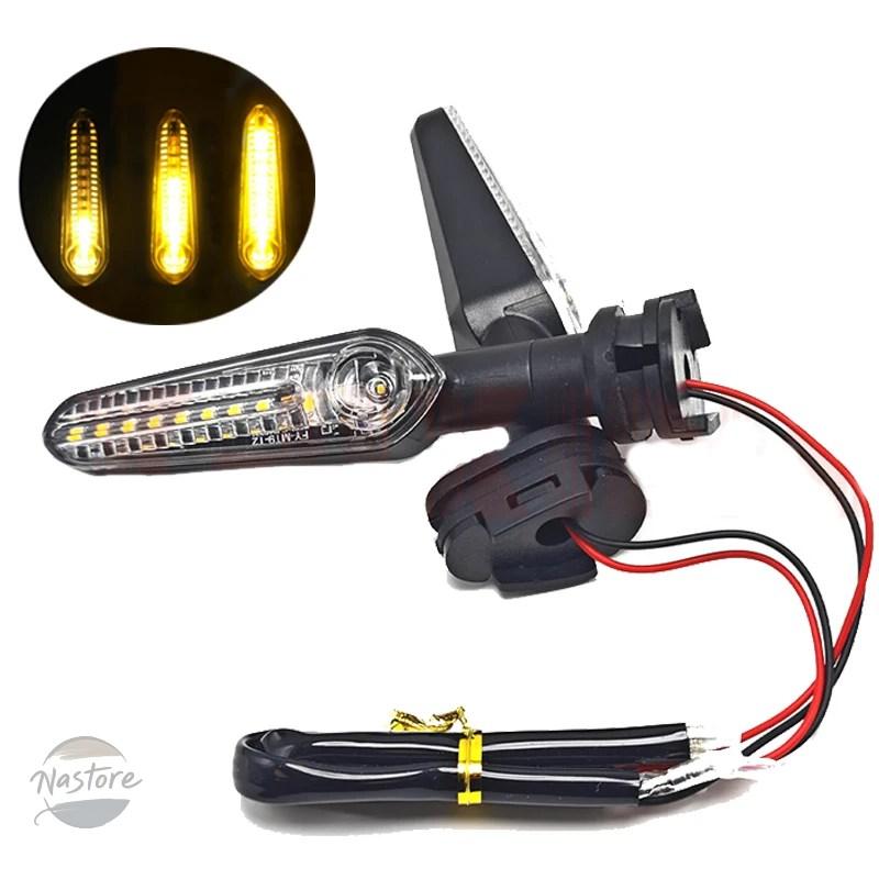 並行輸入品 r1 ヤマハ mt 07 09 led ウィンカー インジケーター ライト r3 r7 r9 5 mt07 mt09 t7 カスタムパーツ 部品 アクセサリーの画像
