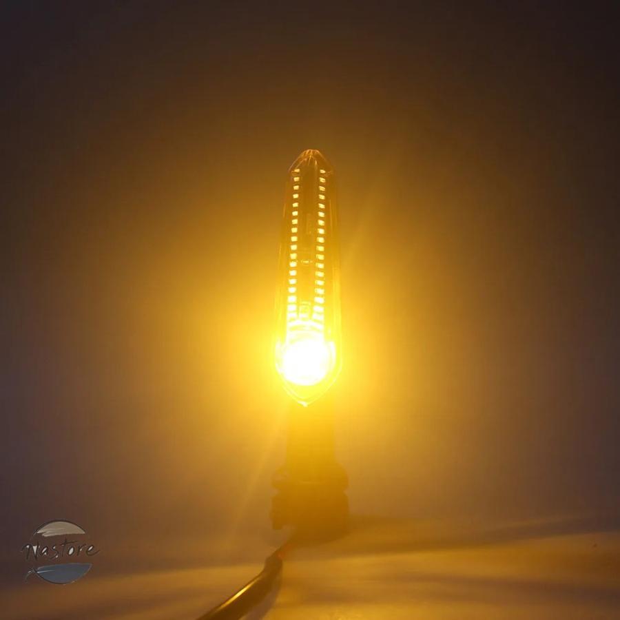 並行輸入品 r1 ヤマハ mt 07 09 led ウィンカー インジケーター ライト r3 r7 r9 5 mt07 mt09 t7 カスタムパーツ 部品 アクセサリーの画像