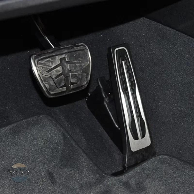 並行輸入品 BMW x3 ペダル ブレーキ アクセサリー カスタム trd ガス燃料 フットレスト カスタムパーツ 部品 アクセサリー_3