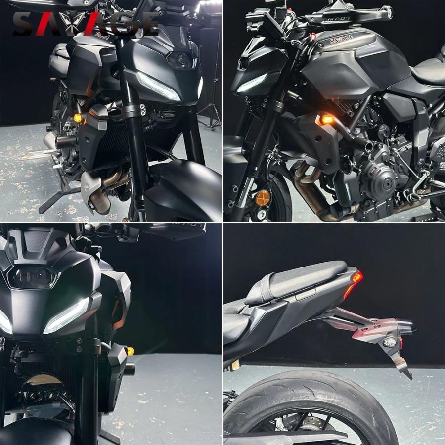並行輸入品 mt07 ヤマハ 2025 フロントリア ウィンカーブリンカー