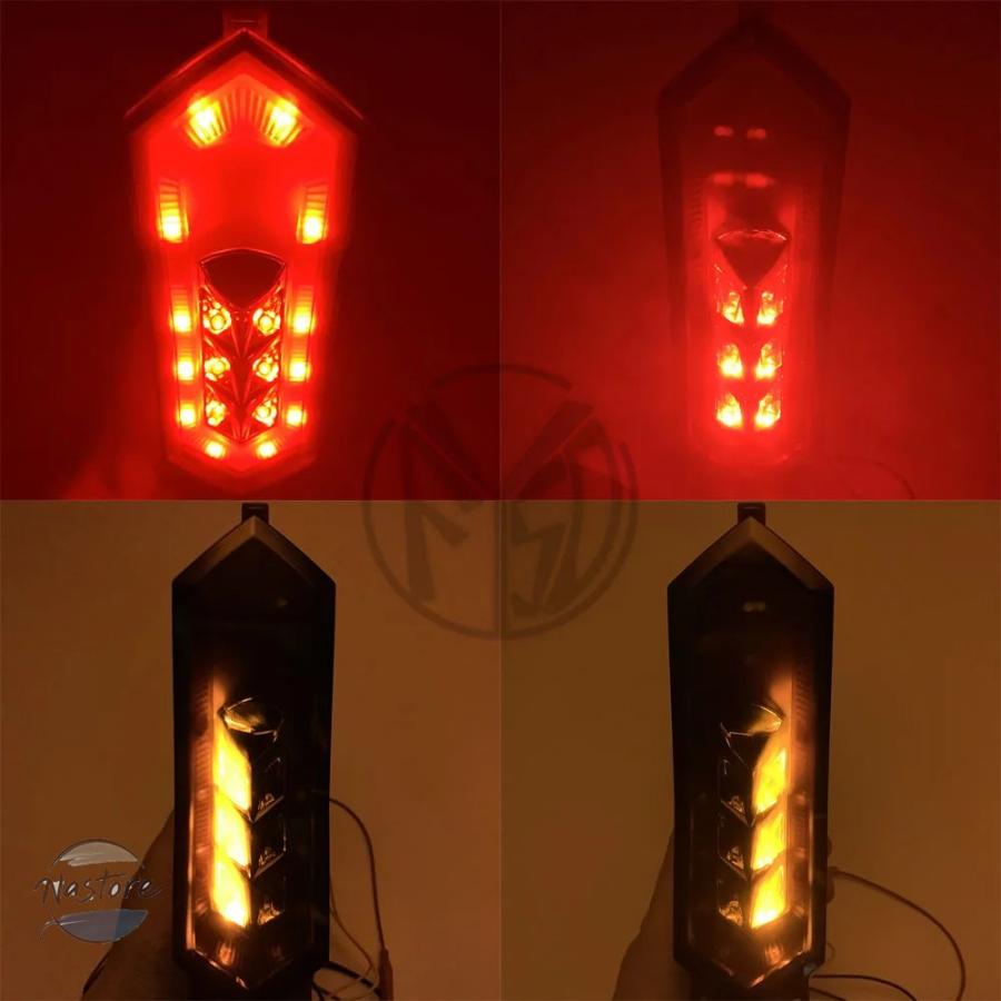 並行輸入品 r1m ヤマハ バイク r1s 2015 22 e mark led 一体型テールウィンカーライト カスタムパーツ 部品 アクセサリー_8