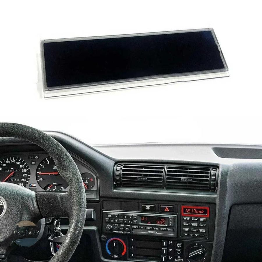 並行輸入品 BMW e30 スクリーン 時計lcd lcdディスプレイ 22x62mm/0.87 