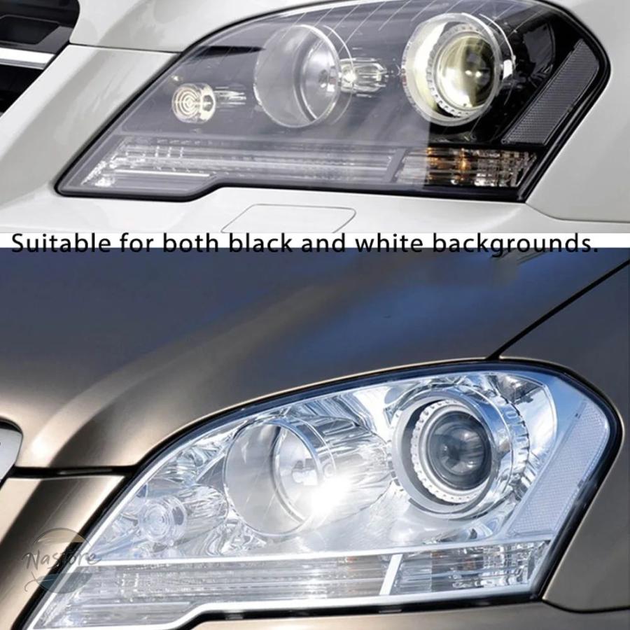 並行輸入品】w164 カバー ヘッドライト クリア ランプシェード ヘッド