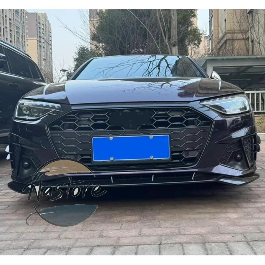 並行輸入品 アウディ audi a4 カバー スポイラー リップ フロント