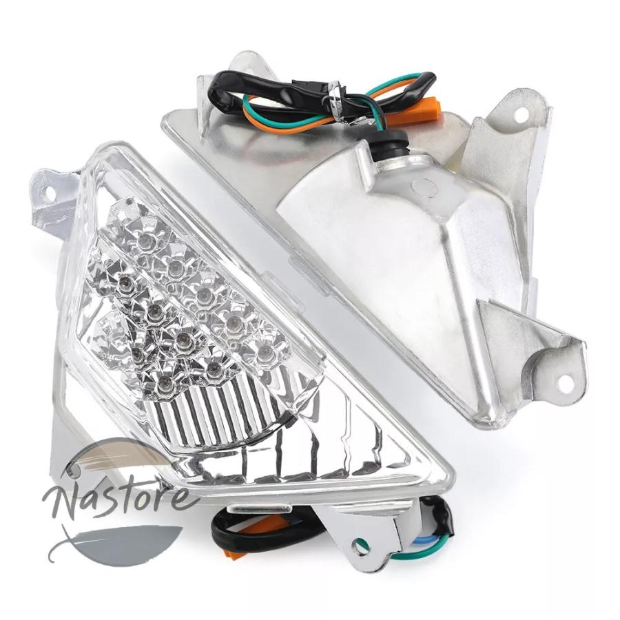 並行輸入品 z1000sx zx 6r 250 300 400 650 1000 ledライトランプ カスタムパーツ 部品 アクセサリーの画像