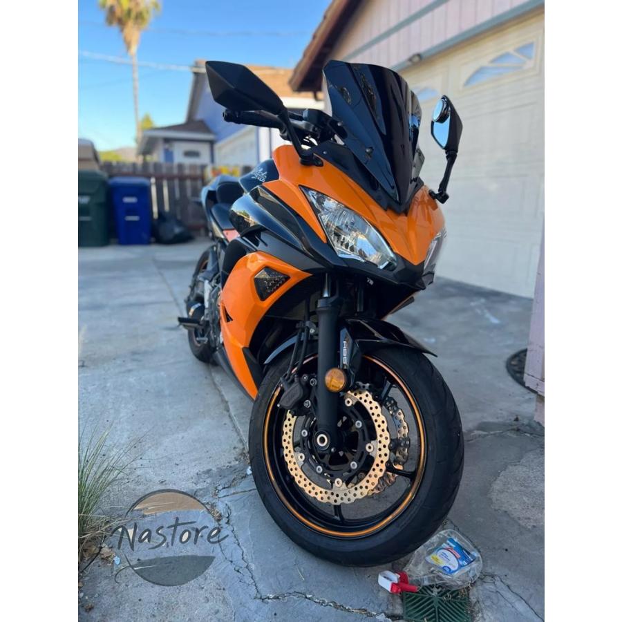 並行輸入品 z1000sx zx 6r 250 300 400 650 1000 ledライトランプ カスタムパーツ 部品 アクセサリーの画像