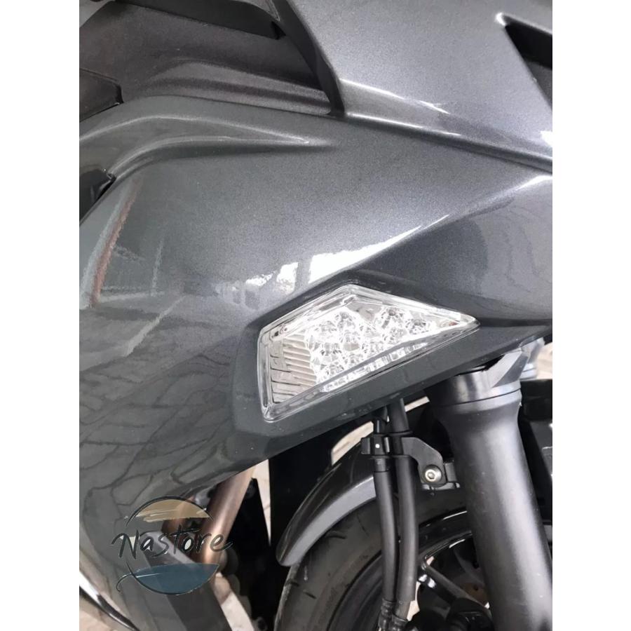 並行輸入品 z1000sx zx 6r 250 300 400 650 1000 ledライトランプ カスタムパーツ 部品 アクセサリーの画像