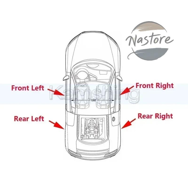 並行輸入品 日産 370Z 2008-2019用 フロントヘッドライトカバー シェルランプシェード ヘッドライトガラスマスク ヘッドランプレンズの画像