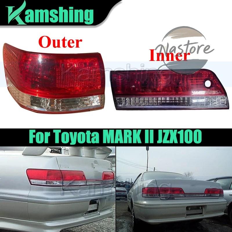 jzx100 マークII テールランプ 並行輸入品 トヨタ マークII JZX100用 リアバンパーテールライト リア