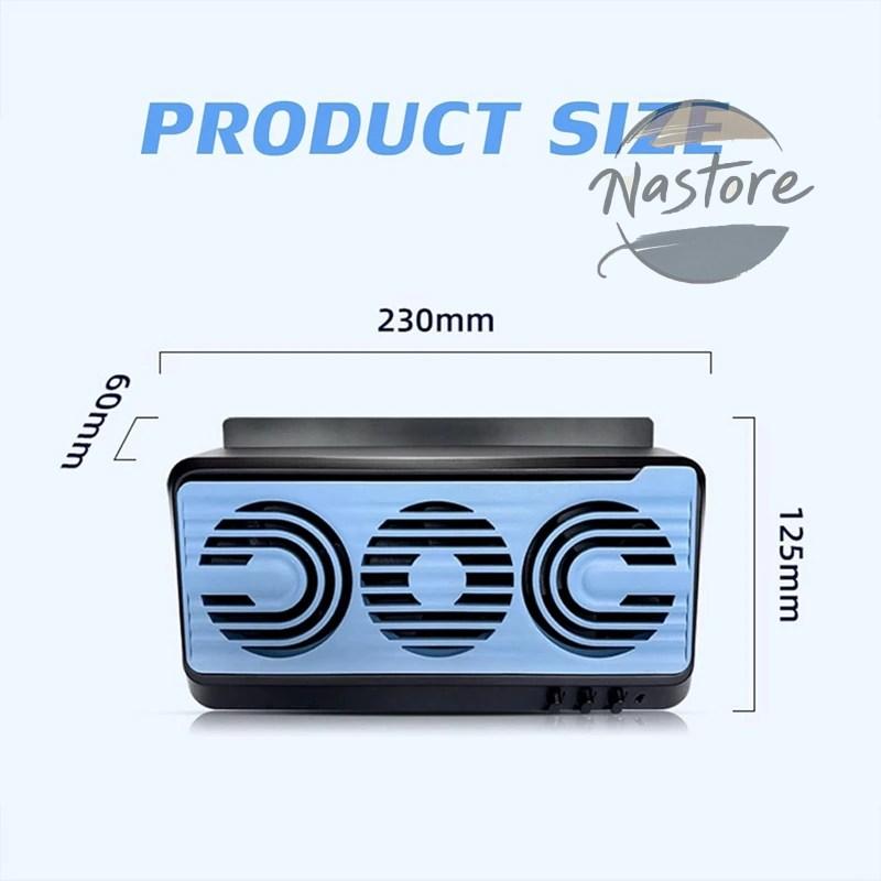 並行輸入品 車用ソーラーパワー排気ファン、車窓用排気ファン、180°車両換気ファン、ラジエーター冷却ファン、通気口クーラー、A67Fの画像