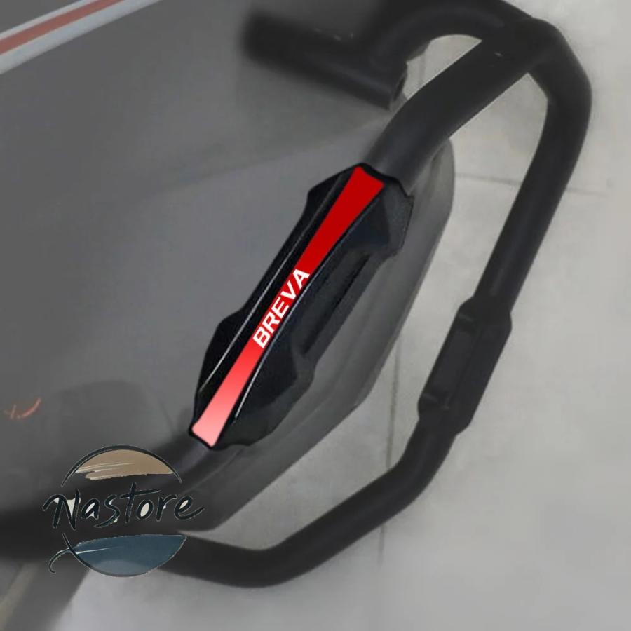 並行輸入品 v7 バイク ガード エンジン バンパー ブロック クラッシュバー 25mm guzzi ブレバ 750 850 1100 racerの画像