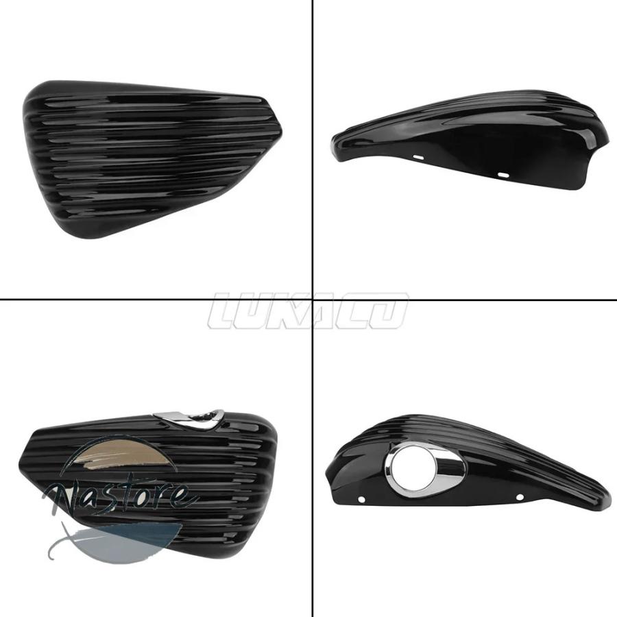 並行輸入品 xl1200 バイク カバー バッテリー サイドフェアリング ハーレー スポーツスター xl883 1200 48 2004 2024 カスタムパーツ 部品 アクセサリーの画像