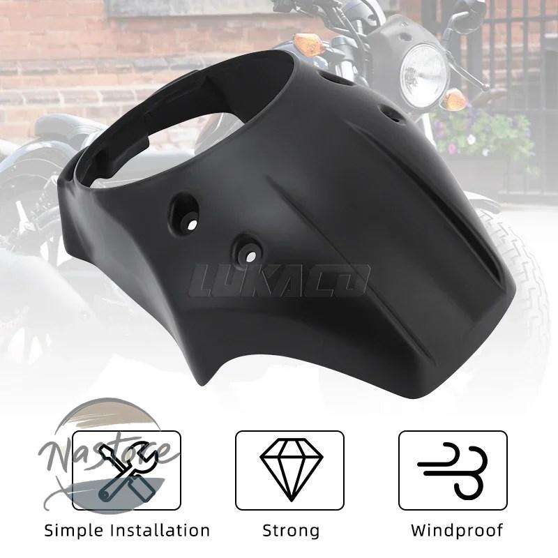 並行輸入品 cmx300 ホンダ honda バイク カバー ヘッドライト ヘッド ライト フェアリング ランプカウルマスク マットブラック rebel カスタムパーツ 部品_3