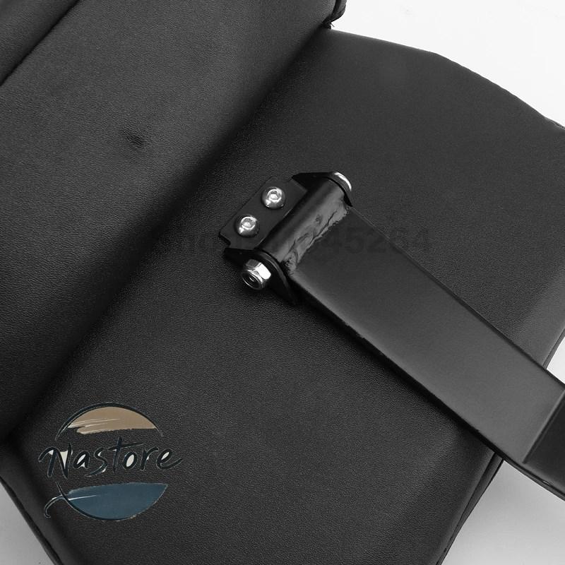 並行輸入品 バイク キット 部品 カスタムパーツ アクセサリー レザーバックレスト ブラックレザー シート アウトドア 2010 2017ロードモデル 10 14_3