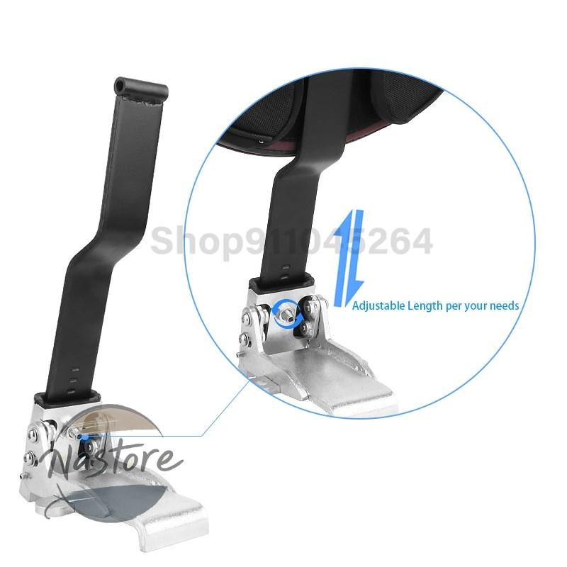並行輸入品 バイク キット 部品 カスタムパーツ アクセサリー レザーバックレスト ブラックレザー シート アウトドア 2010 2017ロードモデル 10 14_4