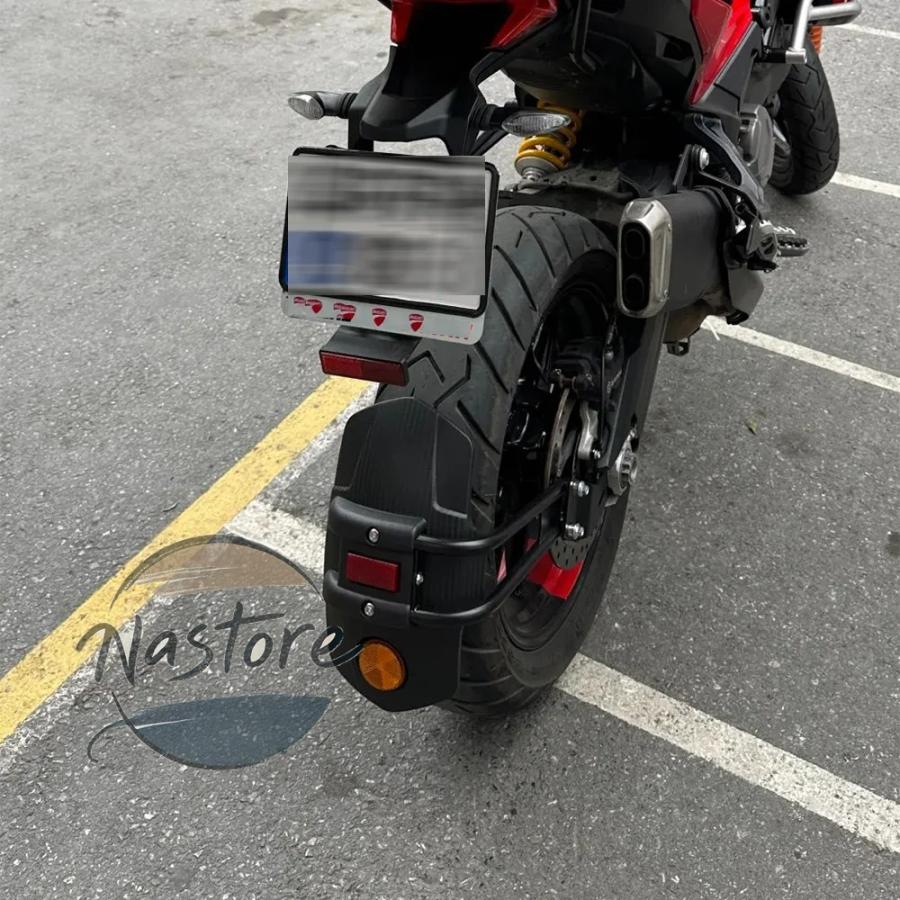 並行輸入品 v2 バイク ガード リア マッド スプラッシュ ドゥカティ マルチストラーダ950 950s mts 1200 1260 エンデューロ_3