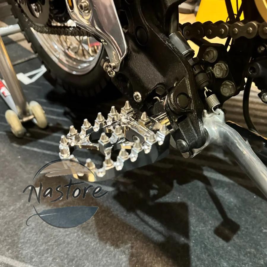 並行輸入品 t100 バイク フロント トライアンフボンネビル フットペグ t900 トランクソン1200 スクランブラー900 フットレスト カスタムパーツ 部品_3