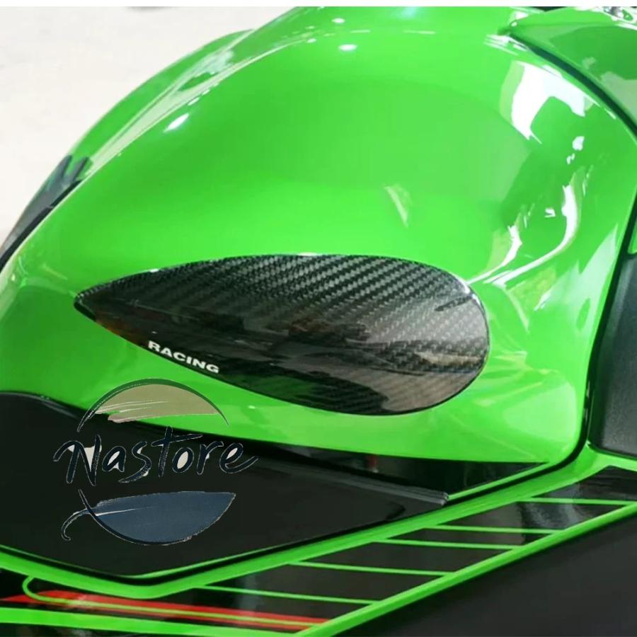 並行輸入品 z650 カバー 燃料 タンク カーボン ブロック 落下防止 カワサキ ニンジャ650 17 23 カスタムパーツ 部品 アクセサリー_3