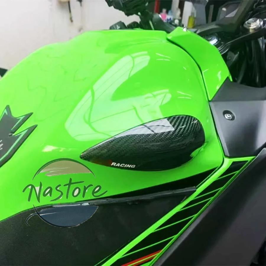 並行輸入品 z650 カバー 燃料 タンク カーボン ブロック 落下防止 カワサキ ニンジャ650 17 23 カスタムパーツ 部品 アクセサリー_4