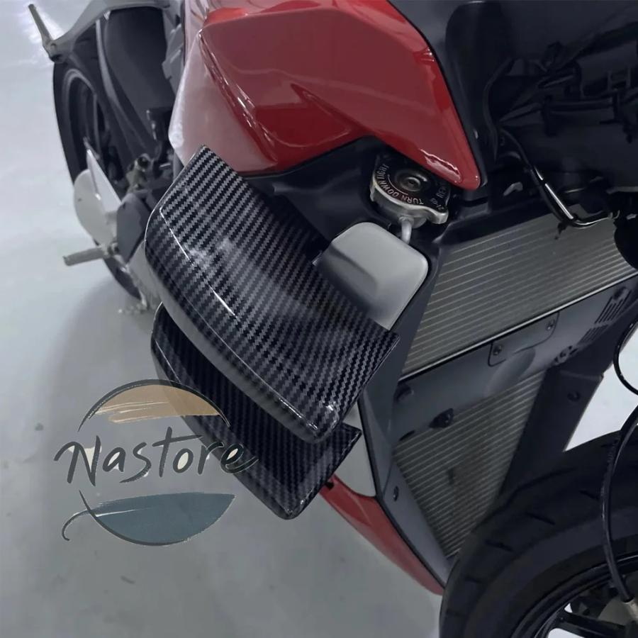 並行輸入品 v2 バイク スポイラー キット ストリートファイター ウィングレット ドゥカティ フェアリング 2022 2023 v4 v4s カスの画像
