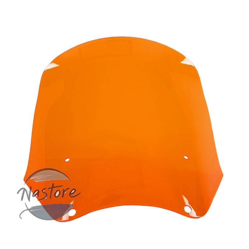並行輸入品 バイク フロント tスポーツフェアリングガラス オレンジガラス tスポーツフェアリング 15インチ カスタムパーツ 部品 アクセサリー_1