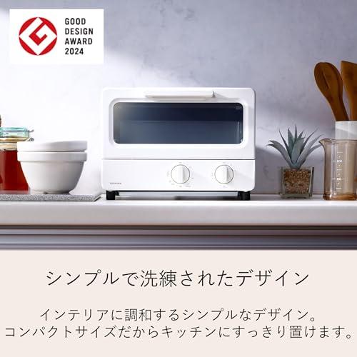 TOSHIBA(東芝) トースター オーブントースター 2枚焼き HTR-PZ3(W