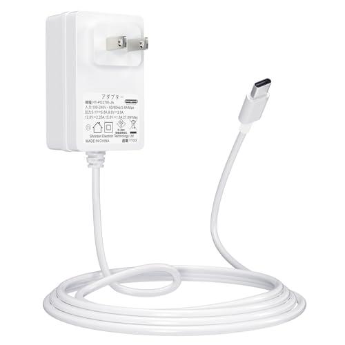 Smraza Raspberry Pi 5用 USB-C (Type C）電源、5.1V 5A PD 27W